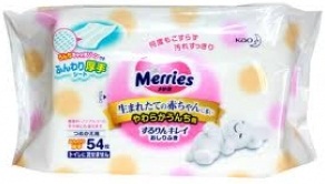 Giấy ướt Merries 54 miếng