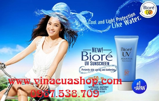 Kem chống nắng Biore UV AQUA Rich SPF 50 PA+++