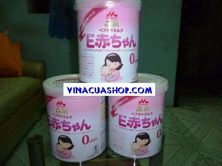 Sữa Morinaga E-Akachan số 0 cho trẻ sinh non/dễ dị ứng 800gr.