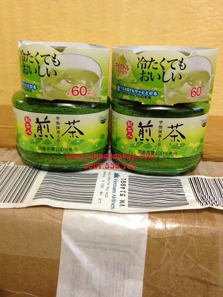 Bột trà xanh nguyên chất  Nhật Bản lọ 50g