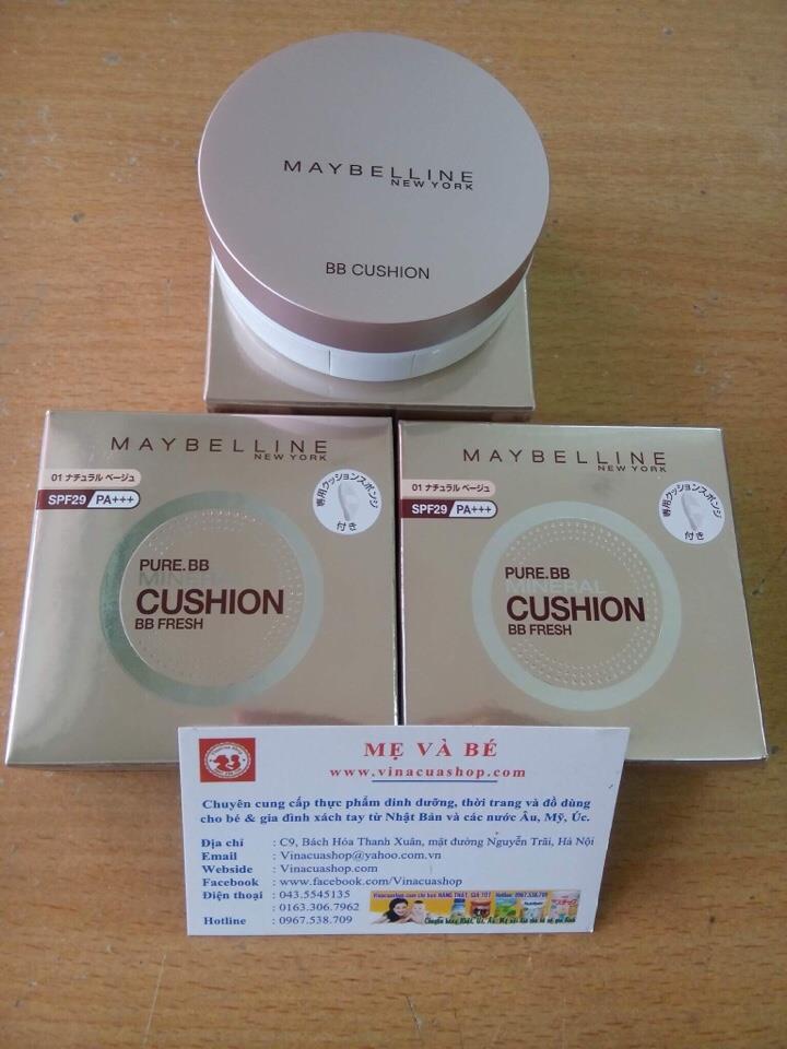 Phấn nước MAYBELLINE Pure BB Mineral Cushion BB Fresh