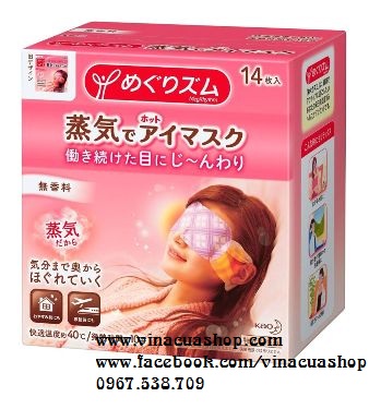 Miếng dán massage mắt không mùi Nhật Bản 14 miếng