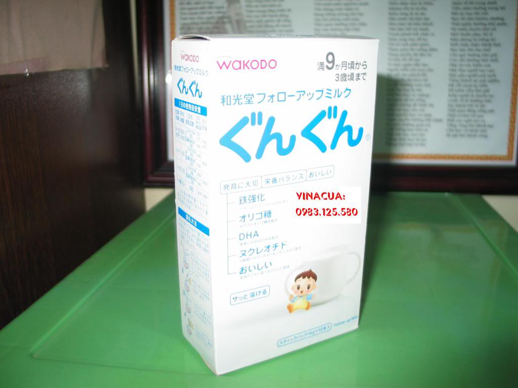  Sữa Nhật WAKODO 9 dạng gói (thanh)